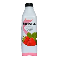 Yogurt frutado de Fresa Mosel 1Lt